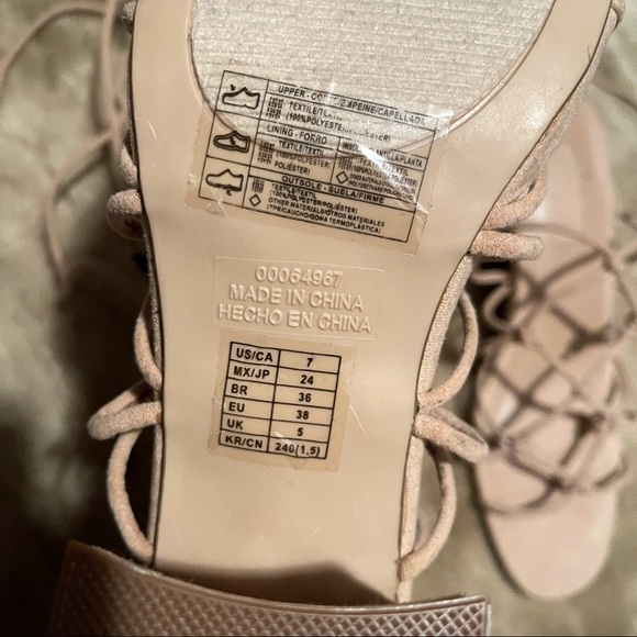 New #Forever #Tie Heels，heels=7cm - Picture 6 of 7